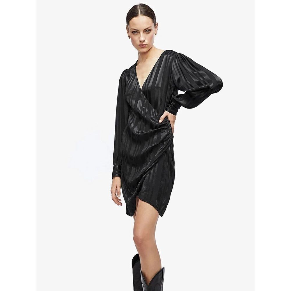 NWT Anine Bing Penelope Mini Black Dress